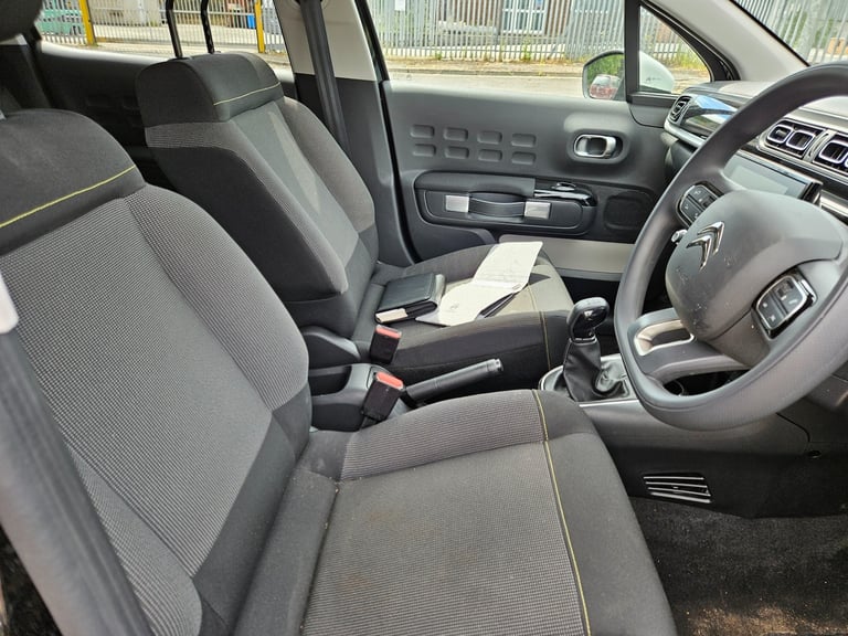 2024 74 Citroen C3 1.2 PureTech Plus 5dr Black Light Damaged Salvage 