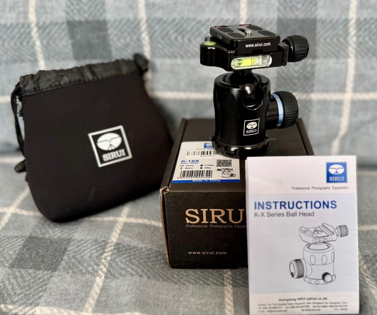 SIRUI K-10X BALL HEAD WITH TY-50 PLATE