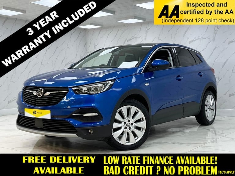 2020 Vauxhall Grandland X 1.2 Turbo Elite Nav SUV 5dr Petrol Auto 8Spd Euro 6 (s/s) (130 ps) HATC...
