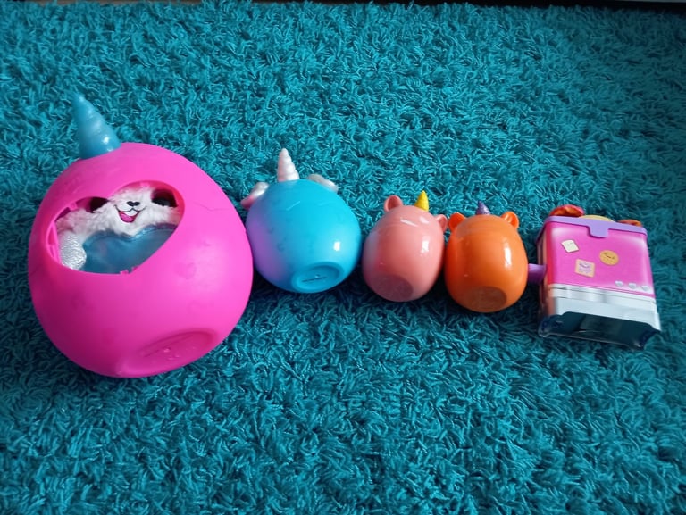 Squishy rainbow unicorn toys bundle