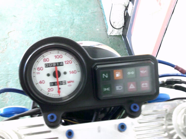 1997 R-reg Ducati 600 Monster streetfighter in multi colours