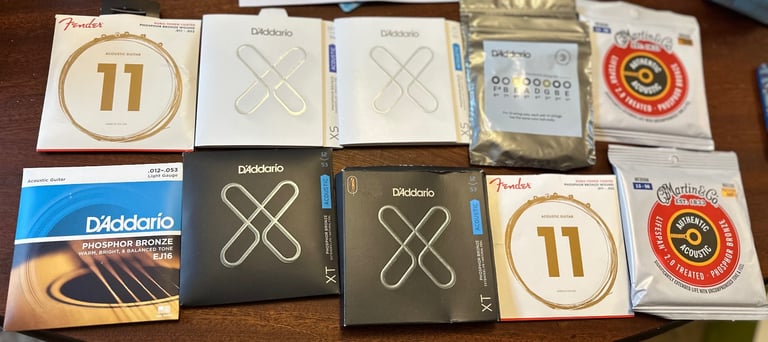 image for Brand NEW Assortment Acoustic Guitar Strings