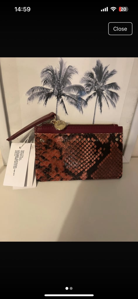 Anthropologie card holder 