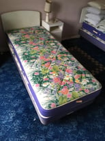 Two single beds with mattresses 