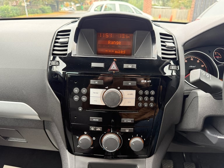 2011 Vauxhall Zafira 1.6i [115] Energy 5dr MPV Petrol Manual