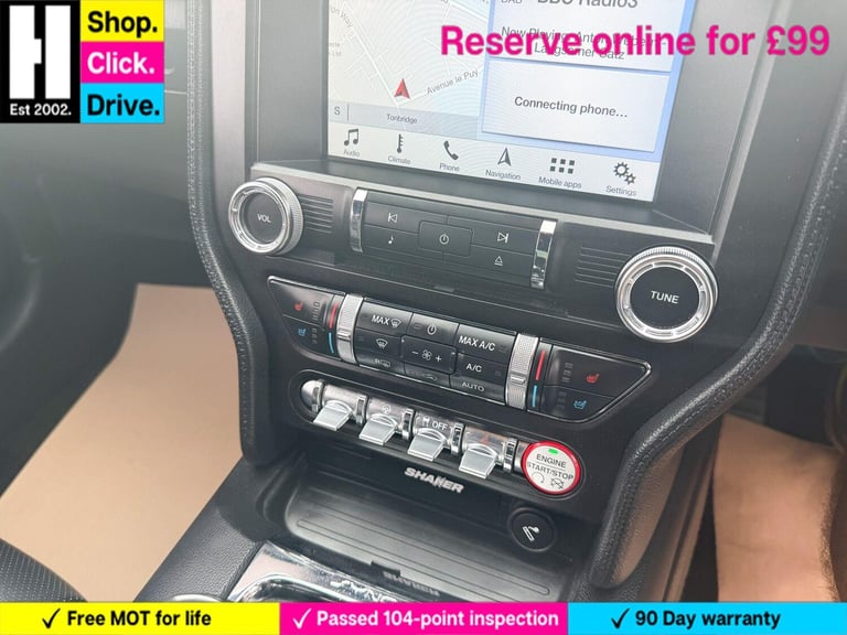 2017 Ford Mustang 2.3T EcoBoost Fastback 2dr Petrol Manual Euro 6 (317 ps) COUPE Petrol Manual