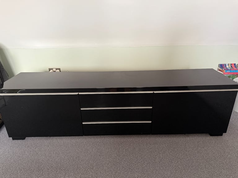 Ikea Black Besta Burs Unit