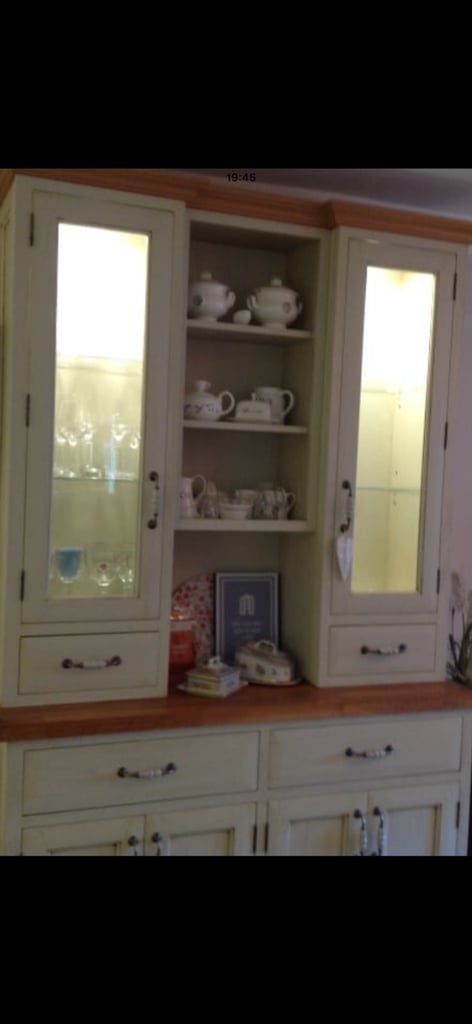 image for Kitchen dresser solid wood and heavy