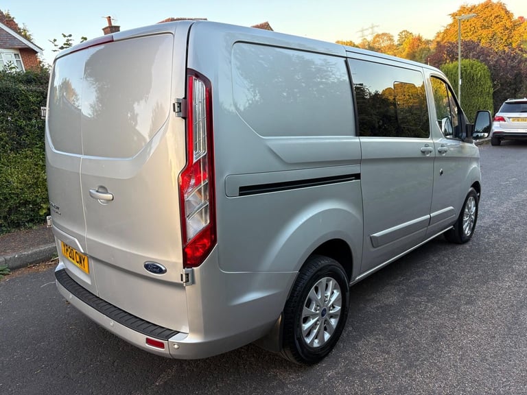 2020 Ford Transit Custom 2.0 320 EcoBlue Limited Crew Van L1 H1 Euro 6 (s/s) 5dr PANEL VAN Diesel...