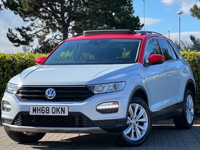 2019 68 VOLKSWAGEN T-ROC 1.5 TSI GPF EVO DESIGN SUV 5DR PETROL DSG EURO 6 (S/S) 