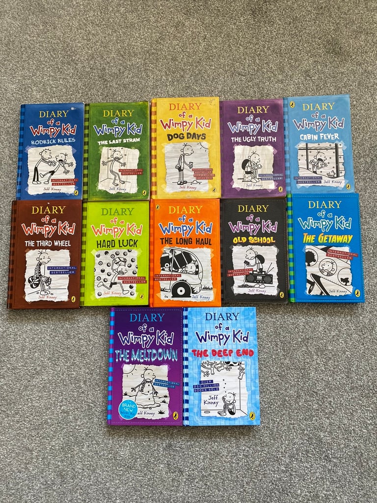 Diary of a Wimpy Kid - job lot of books