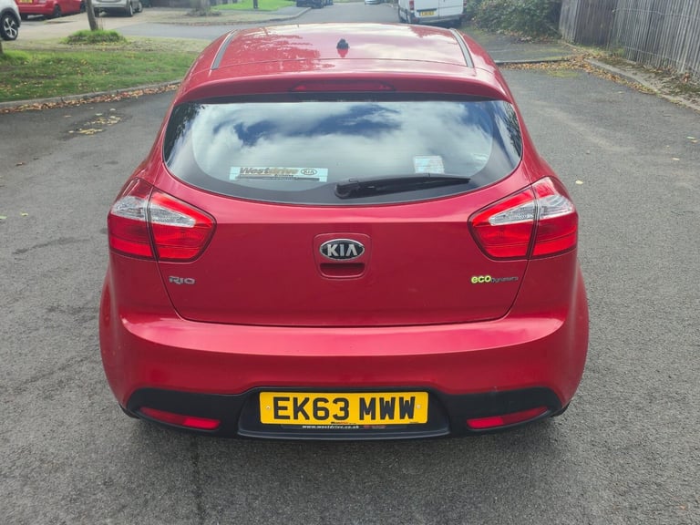 2013 Kia Rio 1.4 CRDi 2 EcoDynamics 5dr HATCHBACK DIESEL Manual