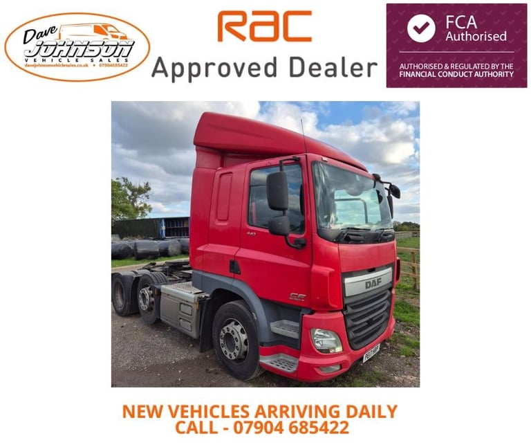 image for Daf CF 440 Tractor Unit 2017 Euro 6 Excellent Condition READY FOR WORK