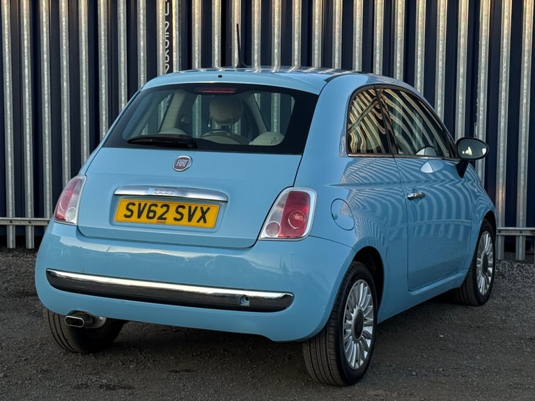 2012 Fiat 500 1.2 Lounge 3dr [Start Stop] HATCHBACK Petrol Manual