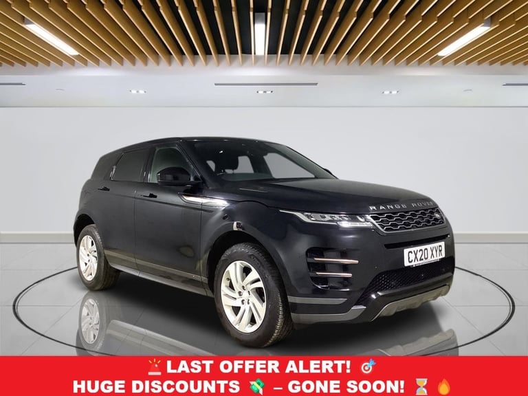 2020 Land Rover Range Rover Evoque 2.0 D180 MHEV R-Dynamic S SUV 5dr Diesel Auto 4WD Euro 6 (s/s)...