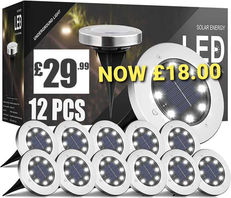 Garden Lighting - 12pcs
