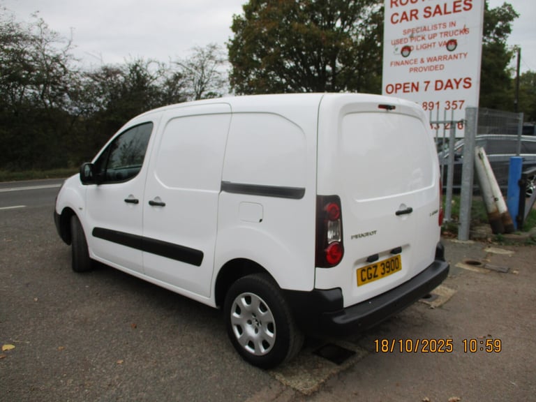 2016 Peugeot Partner 850 1.6 HDi 92 Professional Van PANEL VAN Diesel Manual