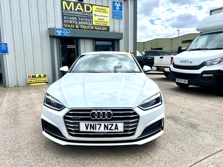 image for Audi A5 S line 2.0tdi 190ps Quattro S~A 2017/17 Registration 