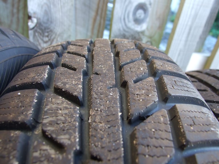 4 x R14 Yokohama Winter Tyres - Hardly Used