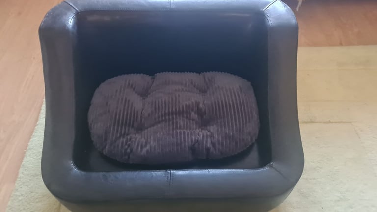 image for Leather dog bed