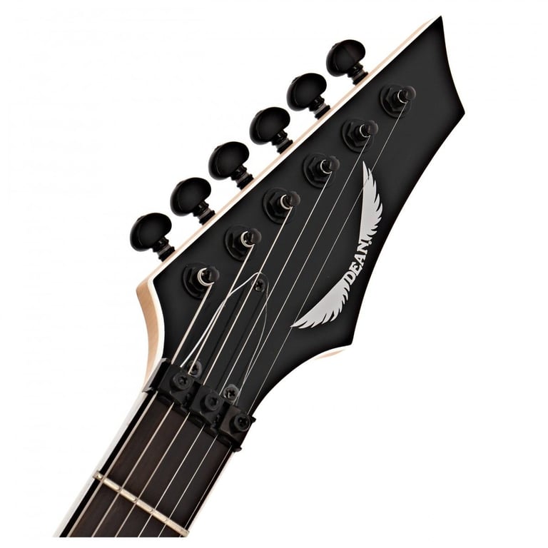 Dean Exile Select Floyd Fluence Black Satin electric Guitar - Inc Dean Case -