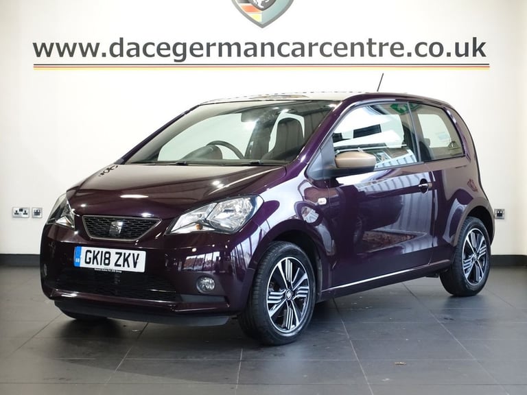 2018 SEAT Mii 1.0 12v Mii by Cosmopolitan Hatchback 3dr Petrol Manual Euro 6 (75 ps) Hatchback Pe...