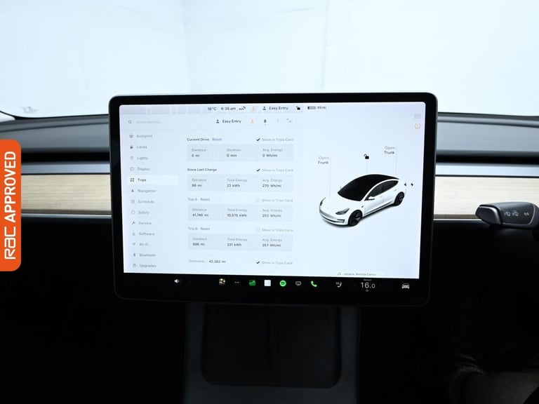 2021 Tesla Model 3 Standard Range Plus Saloon 4dr Electric Auto RWD (241 bhp) Saloon ELECTRIC Aut...