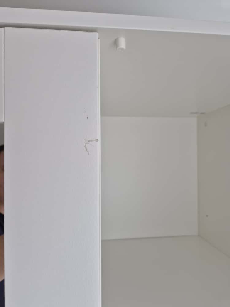 Ikea Brimnes wardrobe white