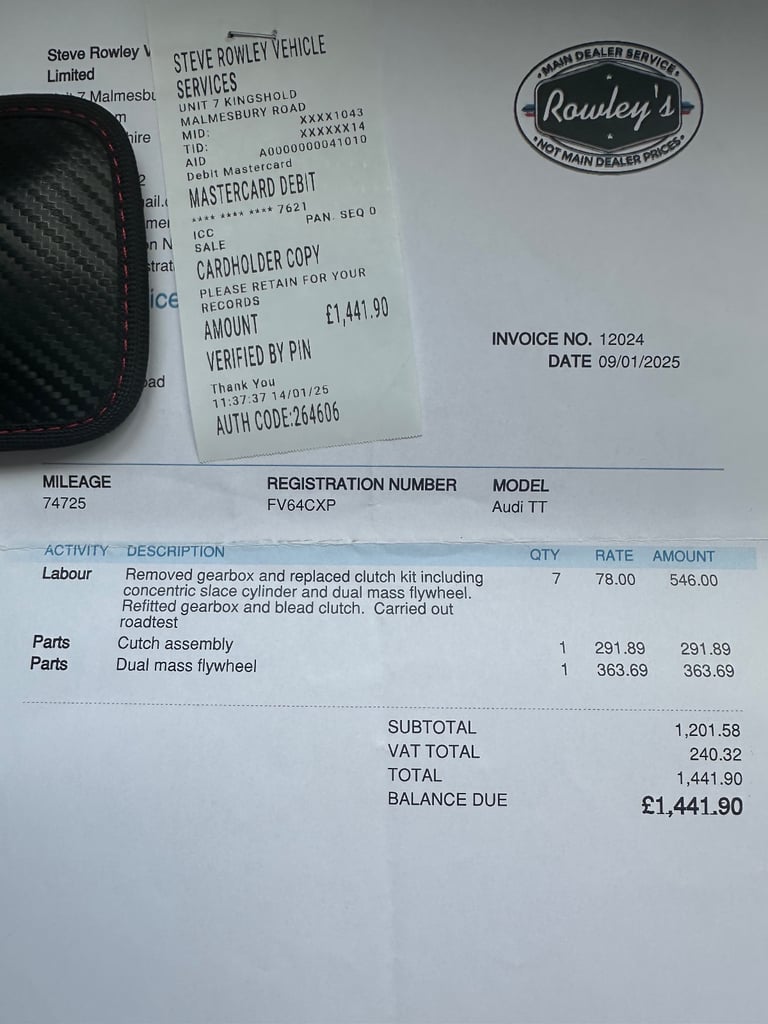 Audi, TT, Coupe, 2014, Manual, 1968 (cc), 2 doors