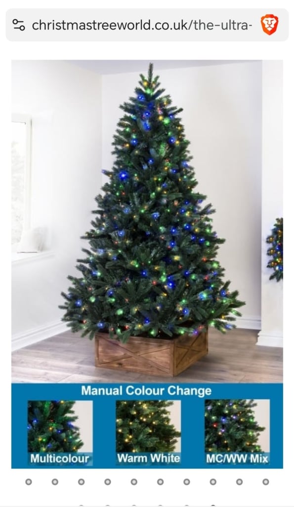 Christmas tree world 7ft Ultra Devonshire fir