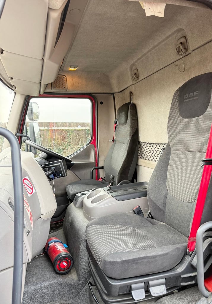 2014 DAF LF45.150 CURTAINSIDER 7.5 TON BARN DOORS FLAT SCAFFOLDING? EURO-6 U-LEZ