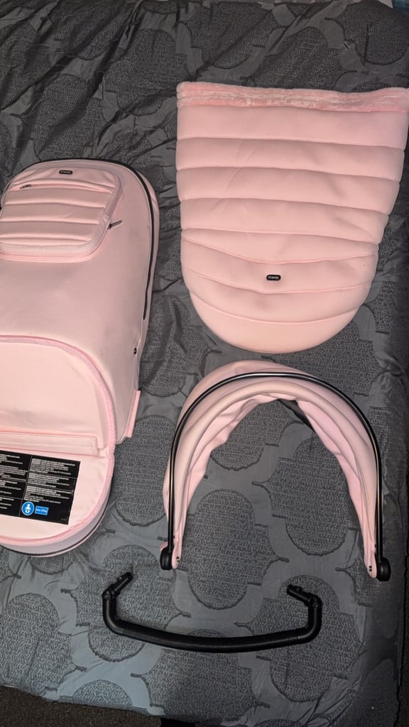 Icandy pink pram