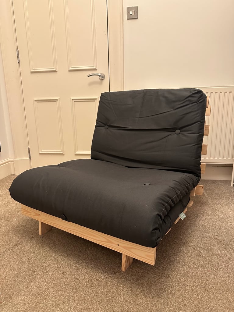 image for Kyoto Futon Single Dark Grey