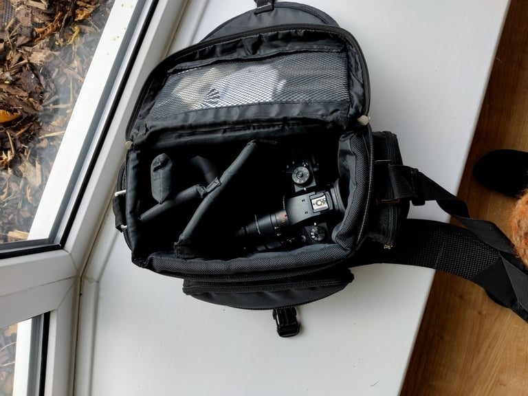 image for Lumix GH5 Camera with Leica Lens and protective camera carrying case