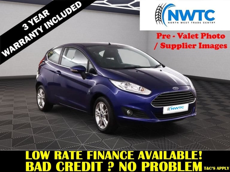 2017 Ford Fiesta 1.25 Zetec Hatchback 3dr Petrol Manual Euro 6 (82 ps) F/S/H Hatchback Petrol Manual
