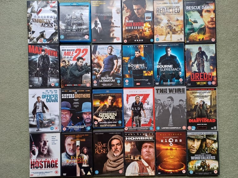 image for DVD Bundle 24 Action Films