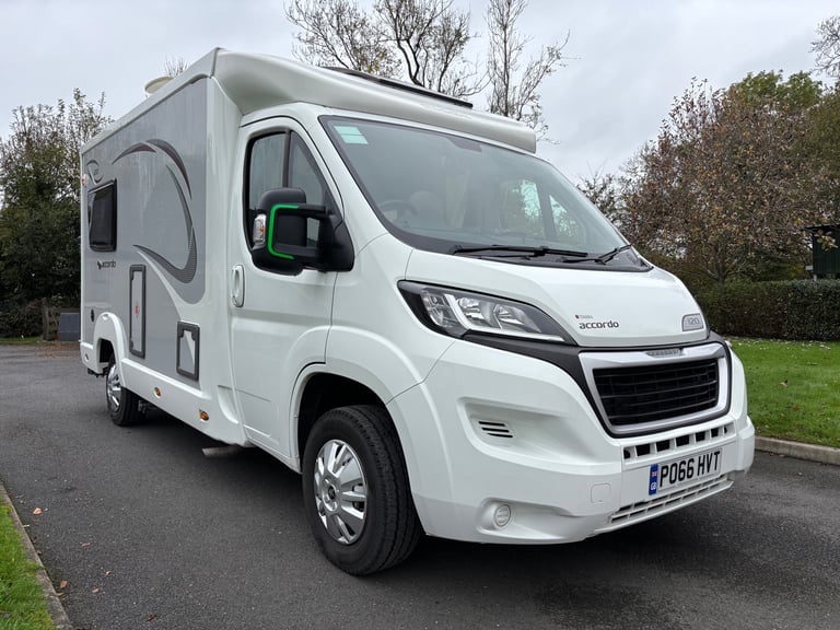 Elddis 120 Accordo Coachbuilt Motorhome. 2016 Boxer. 1 Owner. Full MOT. 29K Miles. 