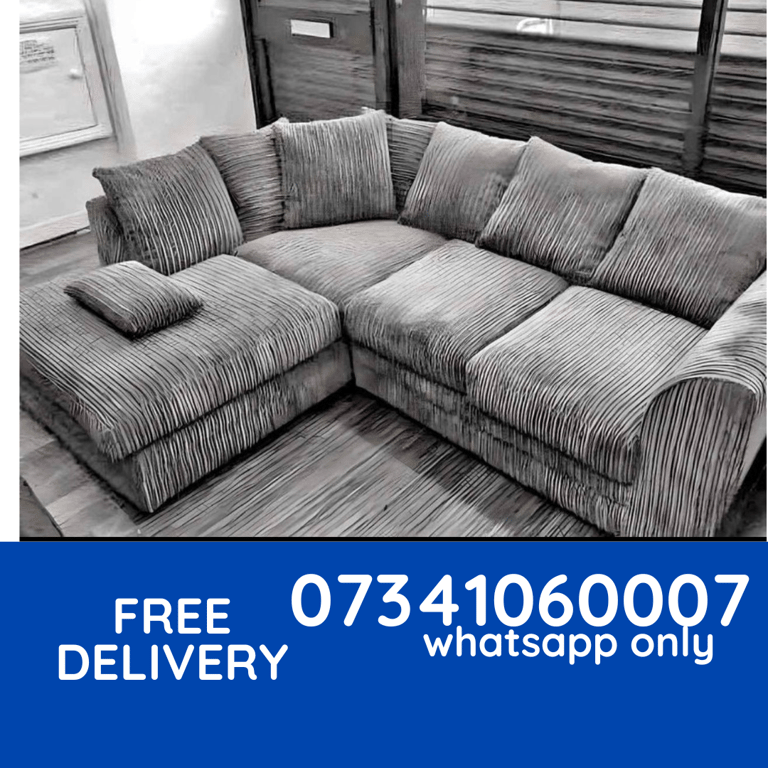 Corner and 3  2 seater sofas bb