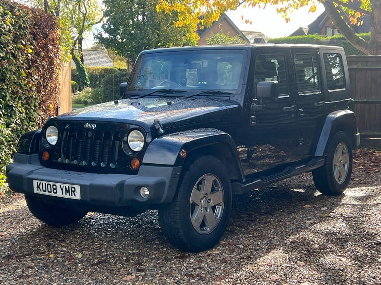 2008 Jeep Wrangler 2.8 CRD Sahara Unlimited 4dr Auto CONVERTIBLE DIESEL Automatic