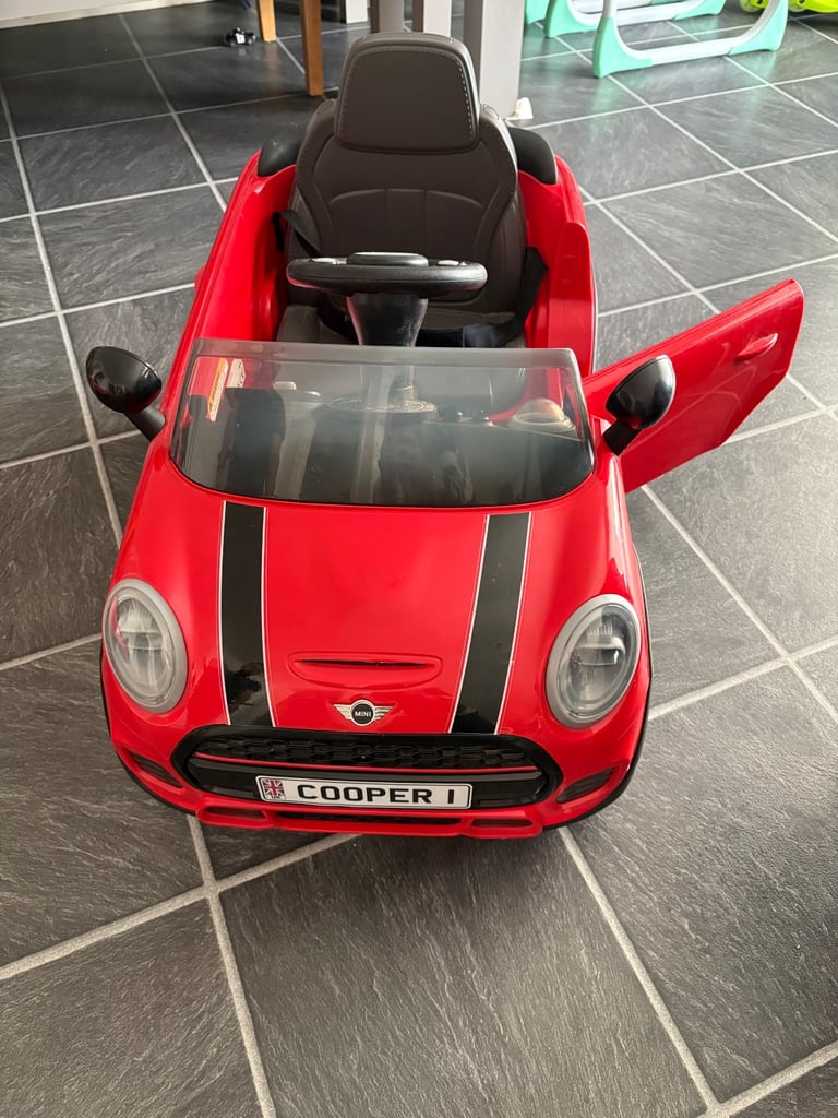 Baby mini cooper push along clearance