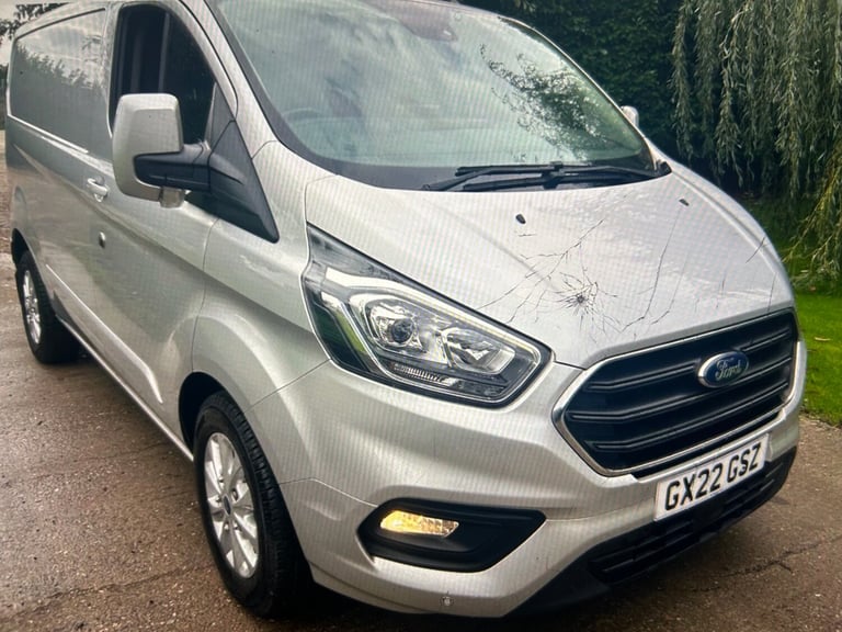 2022 Ford Transit Custom 2.0 EcoBlue 170ps Low Roof Limited Van Auto PANEL VAN Diesel Automatic
