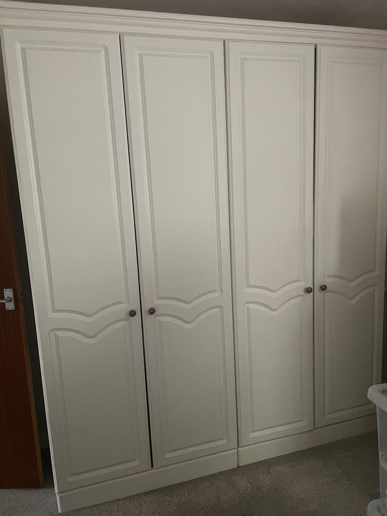 2 double wardrobes