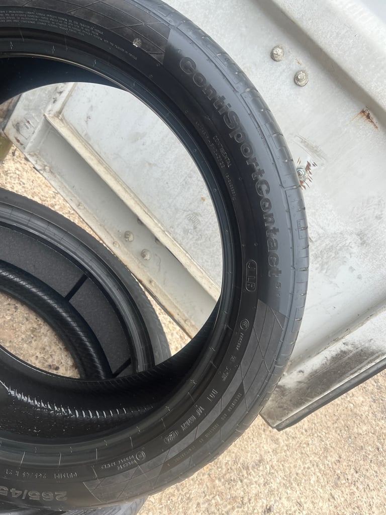 1X 265 45 R21 108W XL CONTINENTAL CONTI SPORT CONTACT 5 JLR SUV PREMIUM *6MM*