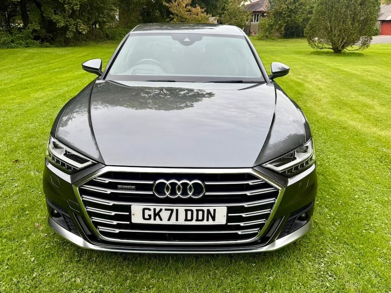 Audi A8 S-Line Quattro 3.0 V6 Diesel 50 Saloon in Grey 2021 / 71 Fantastic