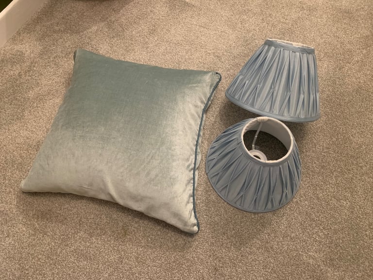 Laura Ashley velvet cushion 