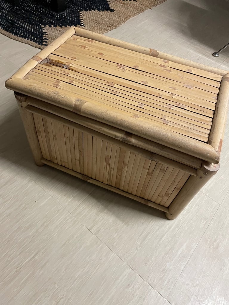 Bamboo storage box