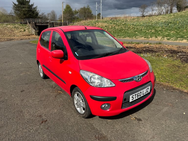 image for HYUNDAI I10 COMFORT 1.2L (2010) cheap £35 tax year mot family car.