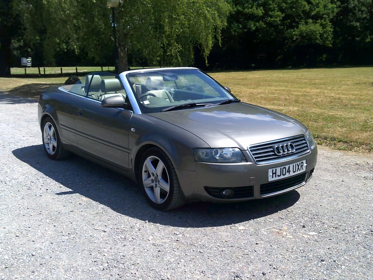 Cheap 2004 AUDI A4 1.8 TURBO CONVERTIBLE - MOT JUNE 2026 - ONLY 85,000 MILES - FSH for sale in West End, Hampshire