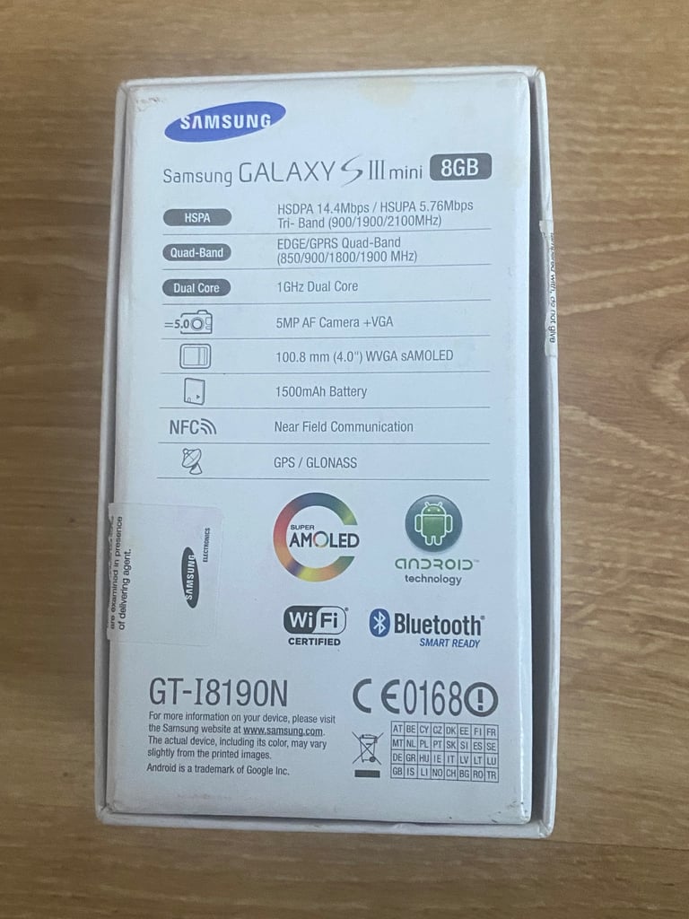Samsung Galaxy 111 mini. Brand new boxed 