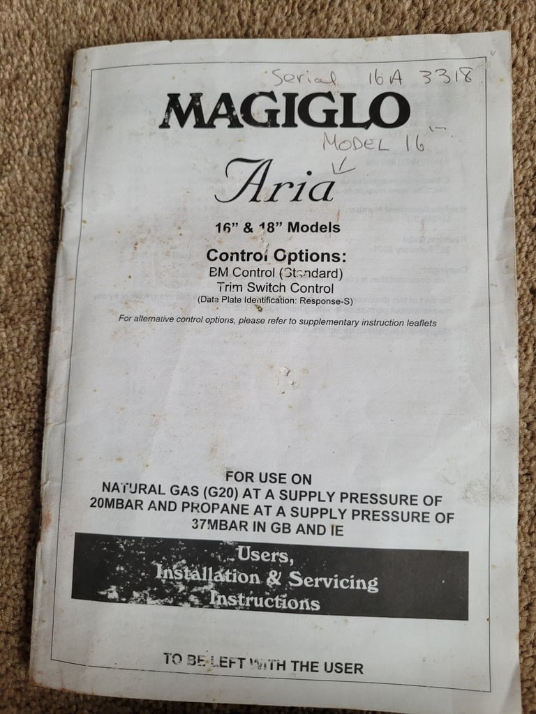 Magiglo gas fire